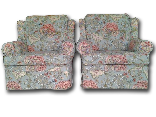 Slip Covers for Wing Chairs - Jan's Creative Soft Furnishings
